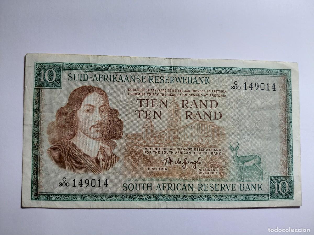 Billetes extranjeros: SUD AFRICA / BILLETE - 10 RAND P114