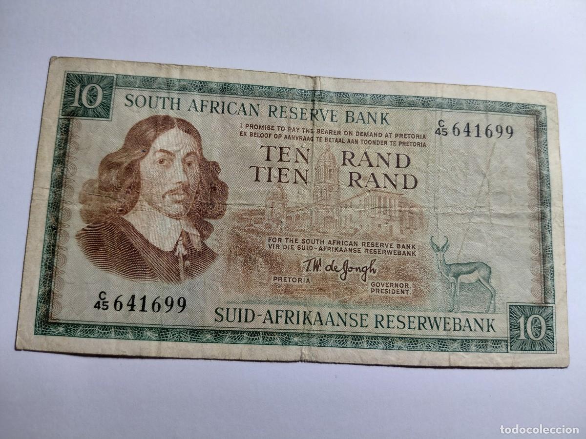 Billetes extranjeros: SUD AFRICA / BILLETE - 10 RAND P113