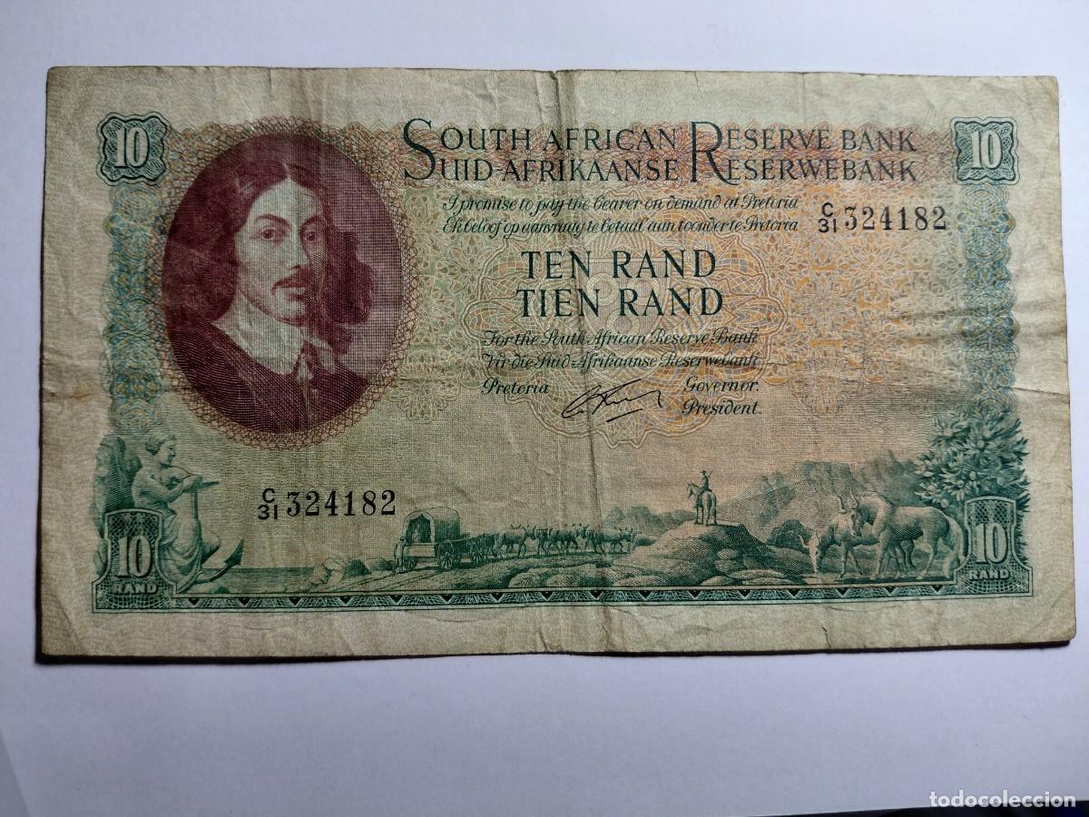 Billetes extranjeros: SUD AFRICA / BILLETE - 10 RAND P106