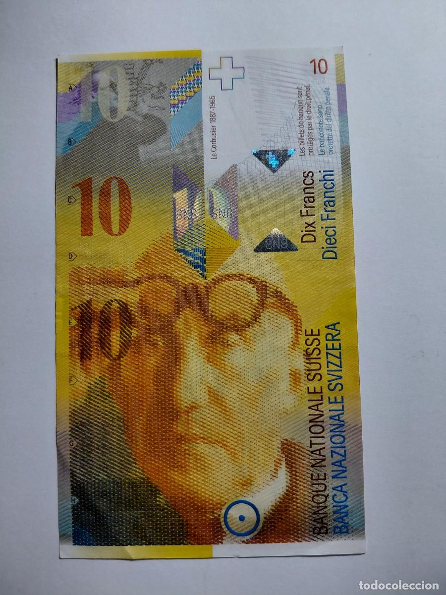 Billetes extranjeros: SUIZA / BILLETE - 10 FRANC P67