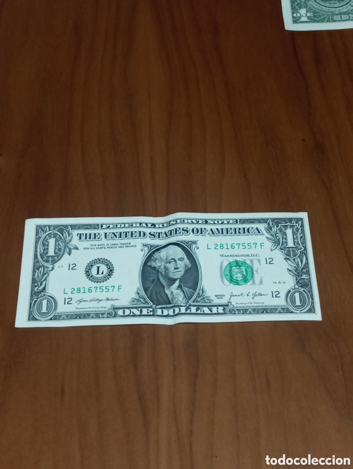 Internationale Banknoten: BILLETE 1$ ONE DOLLAR ESTADOS UNIDOS