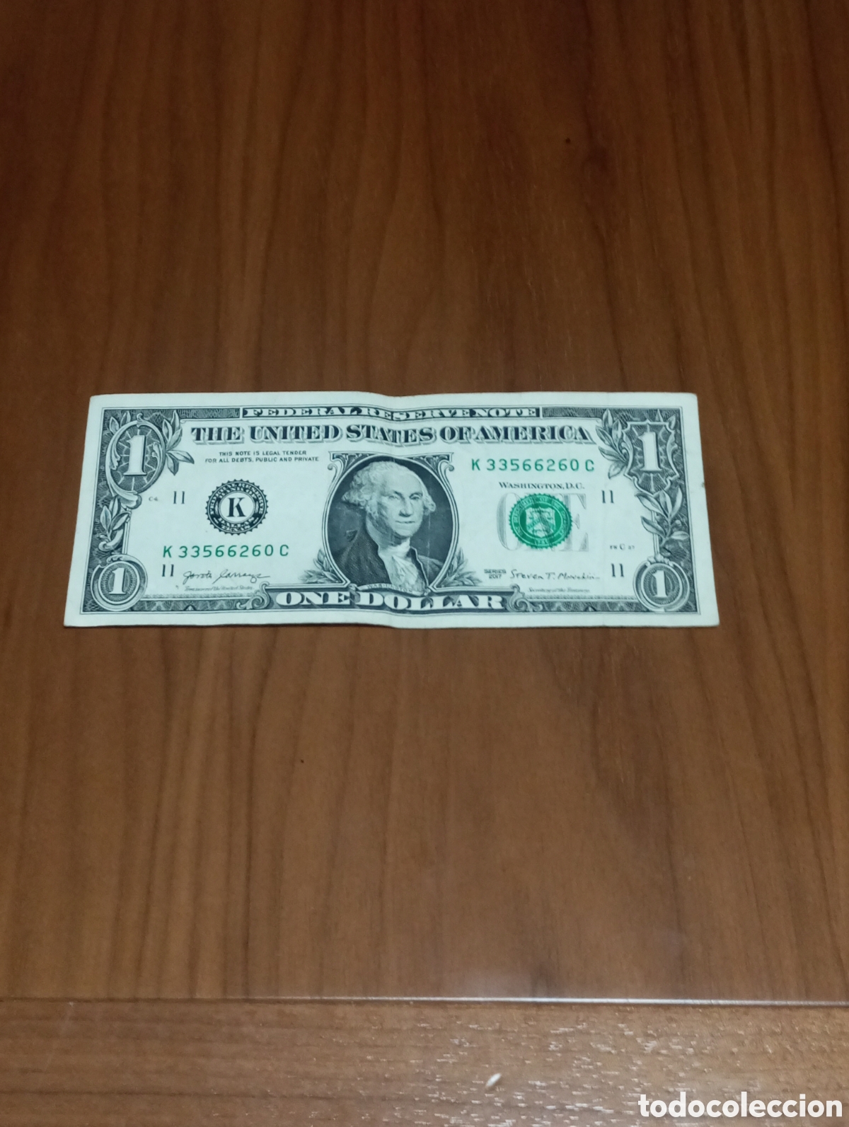 Billets internationaux: BILLETE 1$ ONE DOLLAR ESTADOS UNIDOS