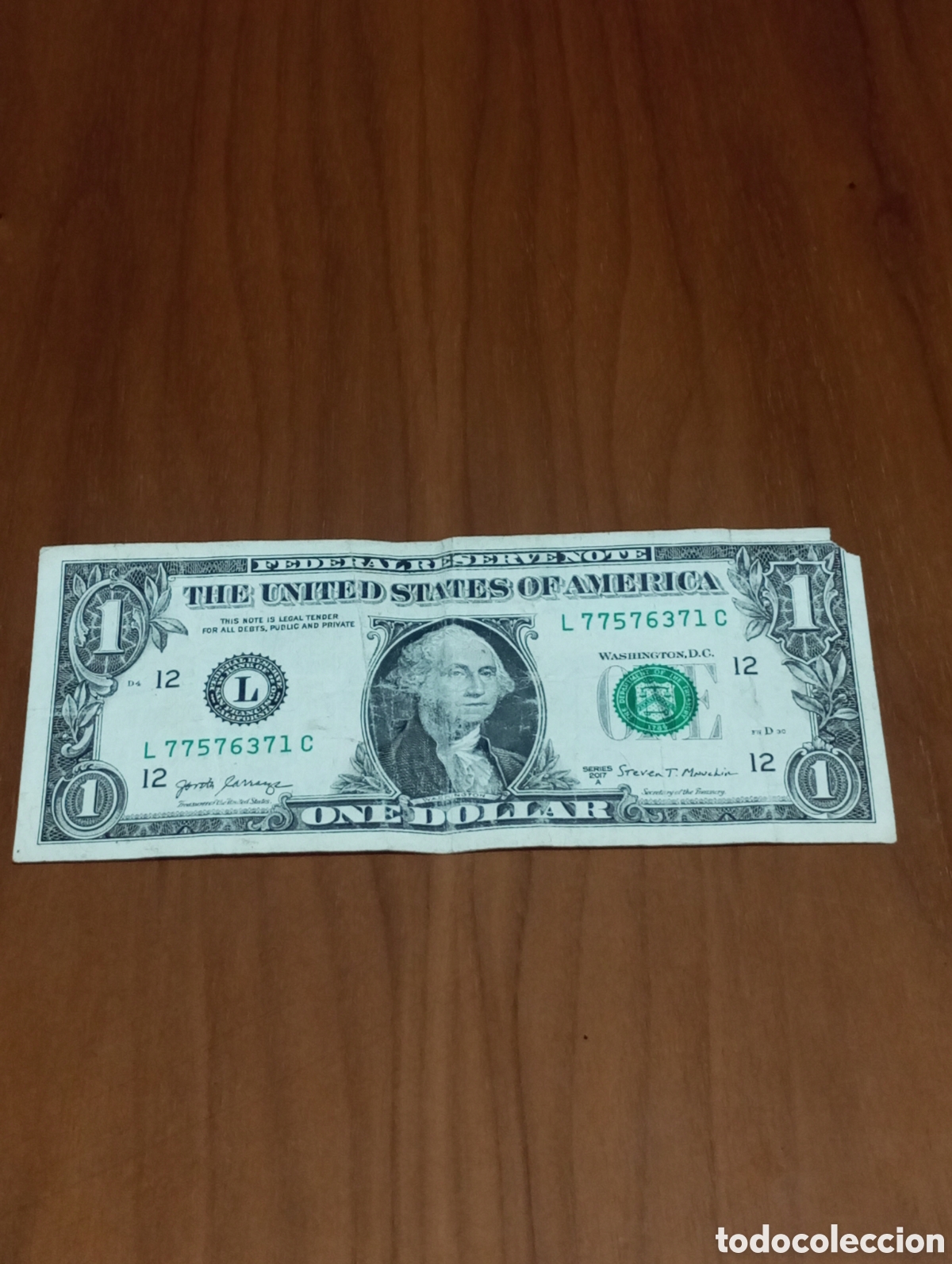 Banconote internazionali: BILLETE 1$ ONE DOLLAR ESTADOS UNIDOS