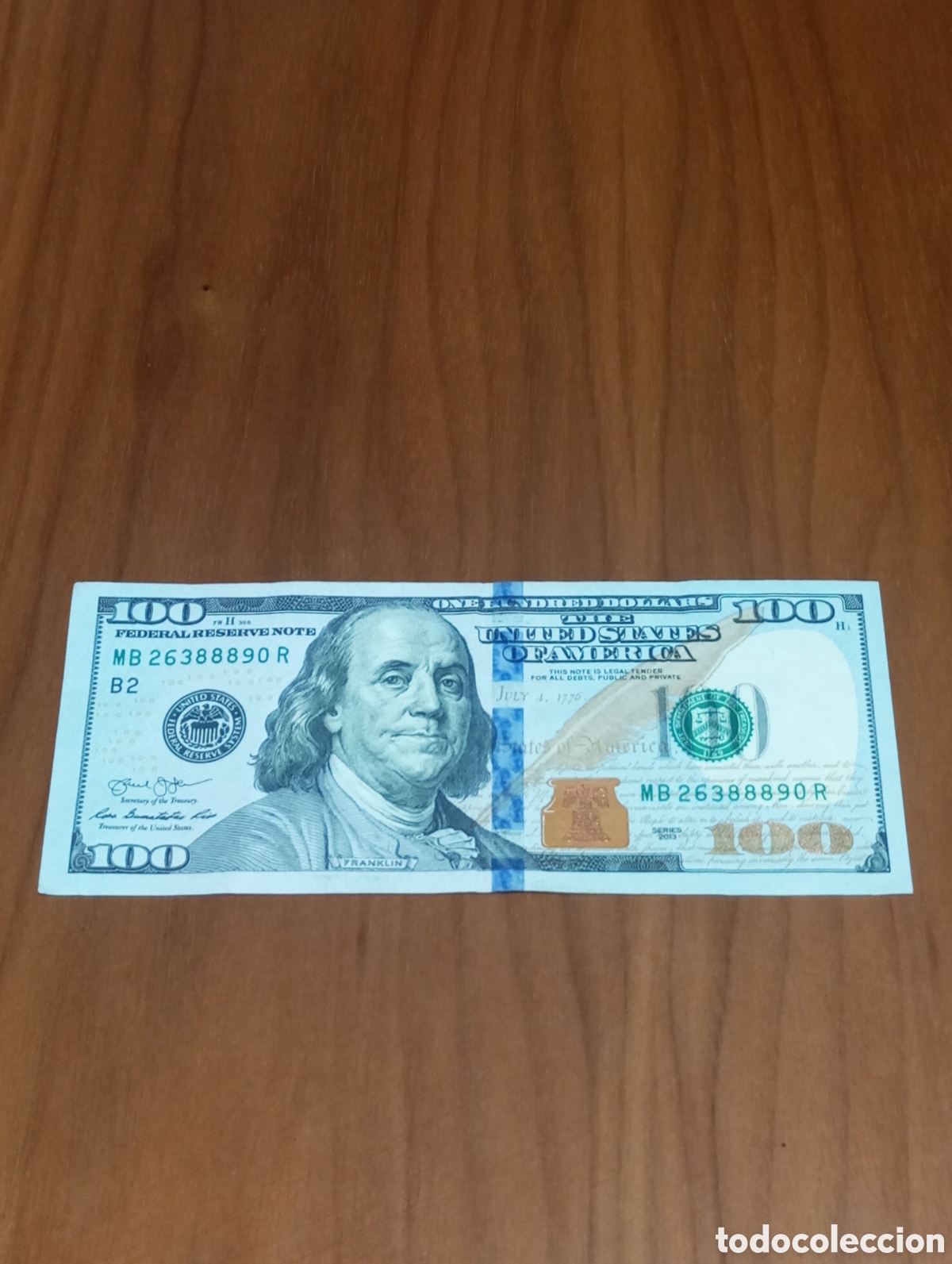 Banconote internazionali: BILLETE 100$ ONE HUNDRED DOLLAR ESTADOS UNIDOS