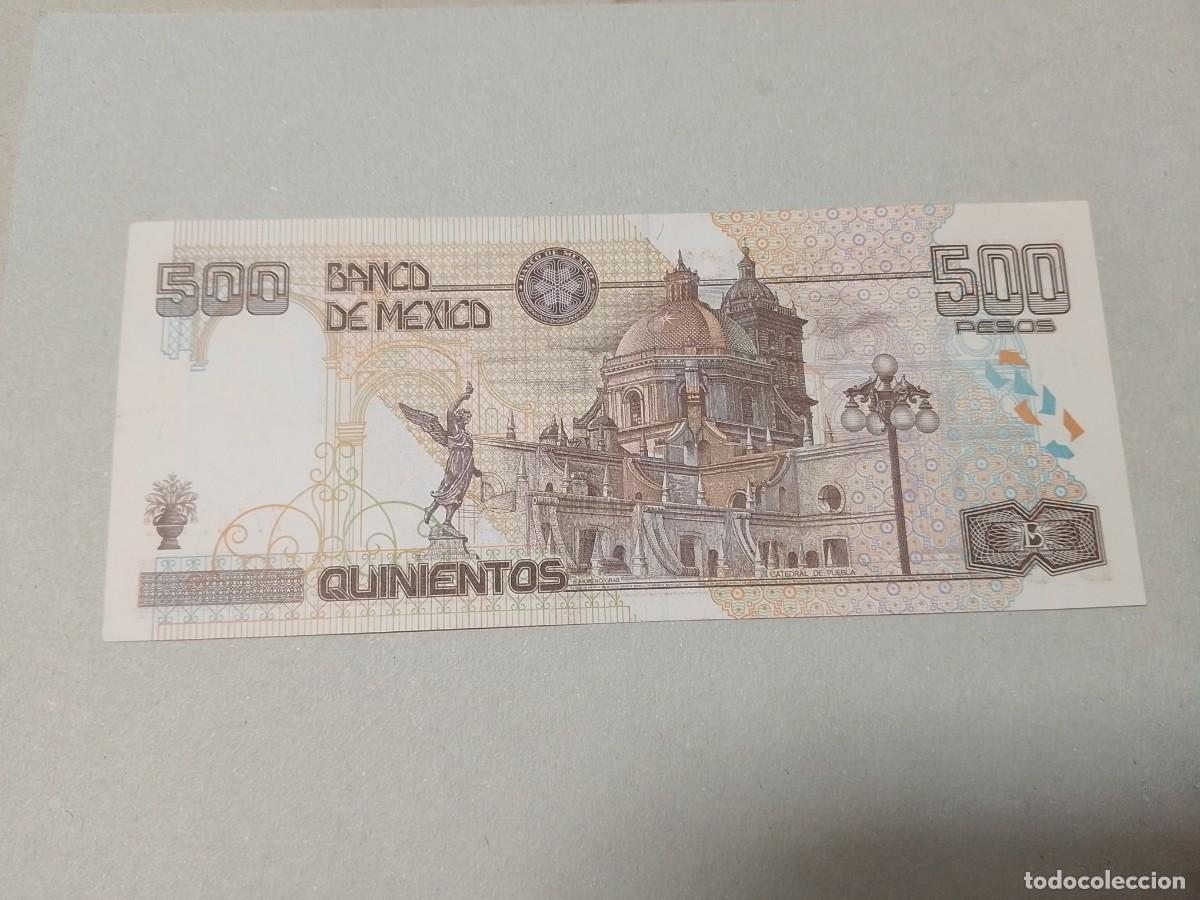 Billetes extranjeros: Billete M&eacute;xico, 500 pesos, a&ntilde;o 2004, aUNC