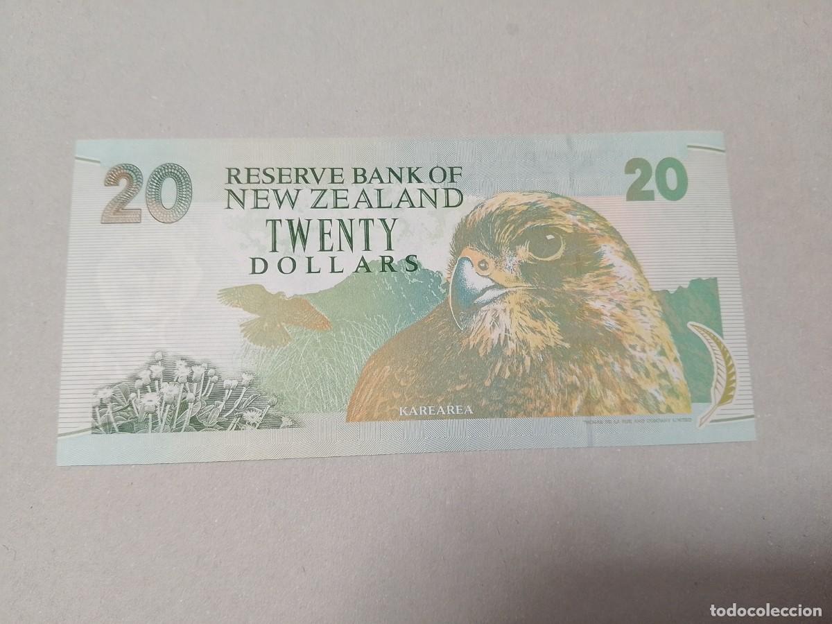 Billetes extranjeros: Billete Nueva Zelanda, 20 d&oacute;lares con asterisco, a&ntilde;o 1994, UNC