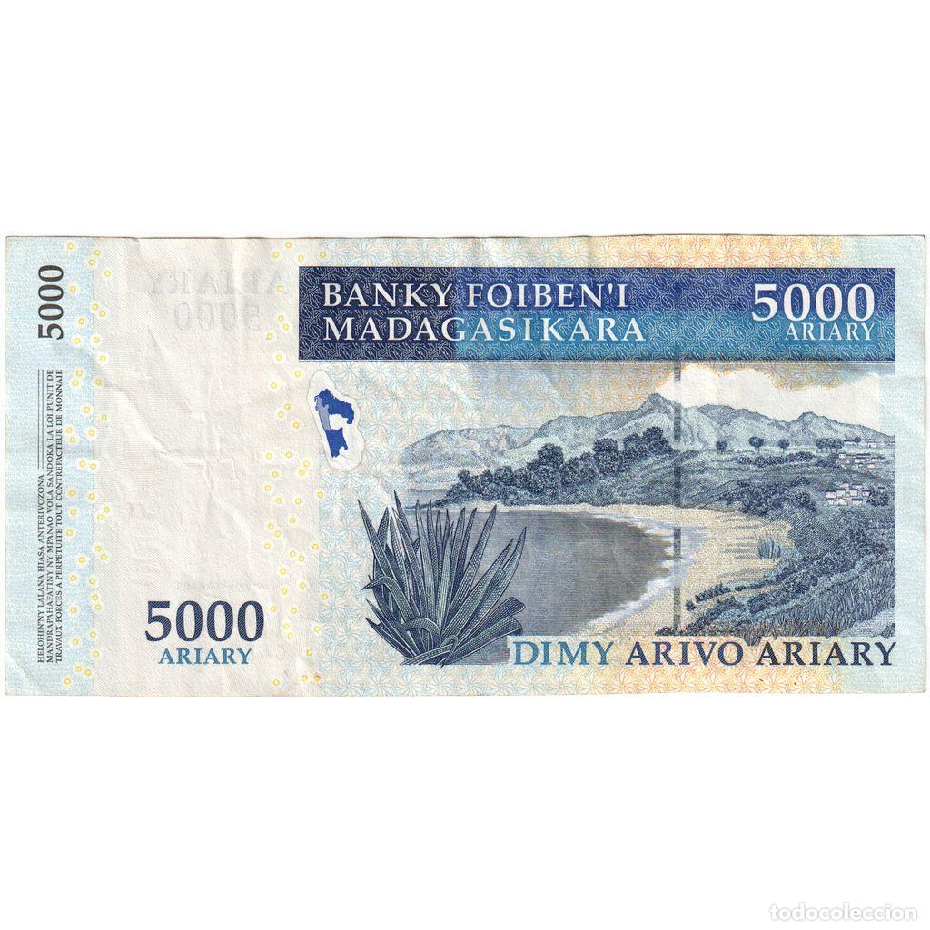 International Banknotes: [#393888] Madagascar, 5000 Ariary, EBC