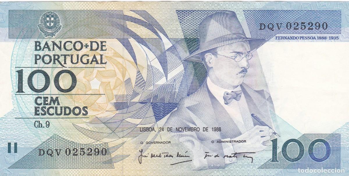 Banconote internazionali: PORTUGAL - 100 ESCUDOS DE 1988