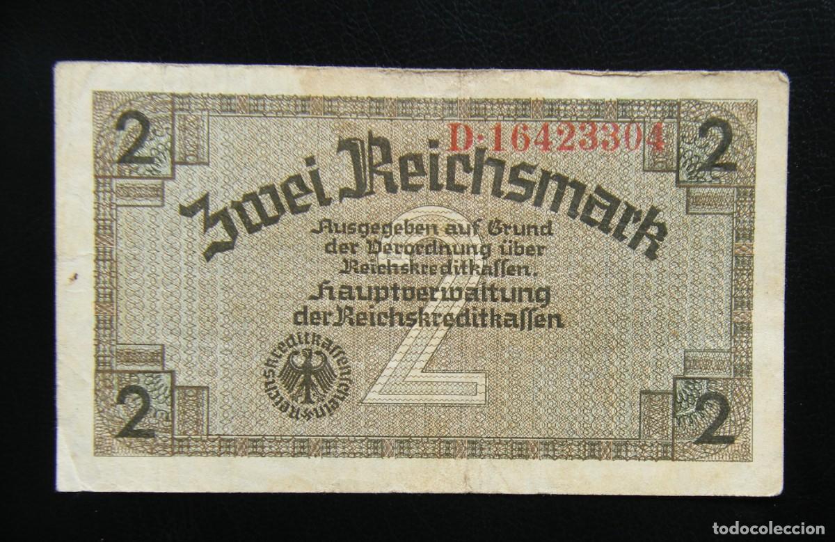Billets internationaux: ALEMANIA BILLETE DE 2 R.MARK... CIRCULADO