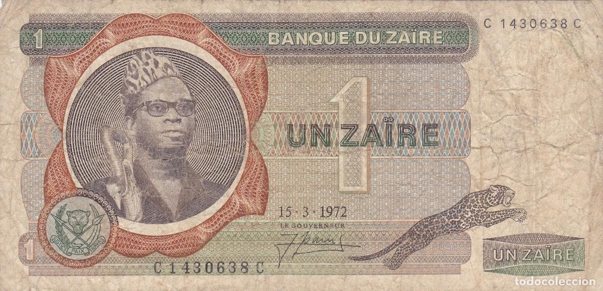 Banconote internazionali: ZAIRE - 1 ZAIRE 1972