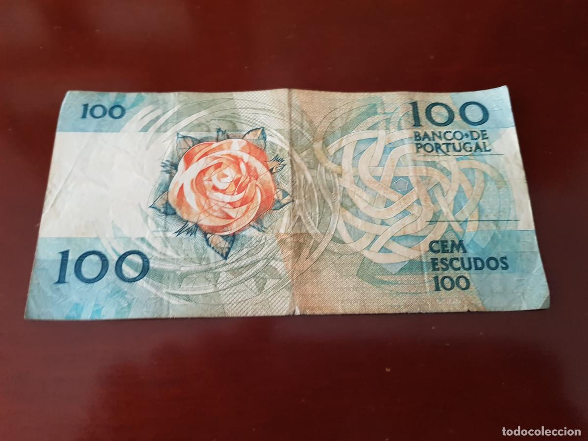 Billetes extranjeros: PORTUGAL-100 ESCUDOS-1987 - Foto 2