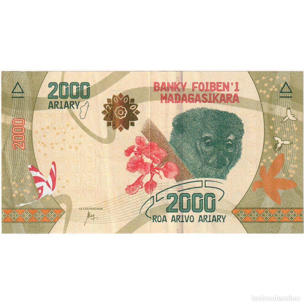 Billetes extranjeros: [#1515072] Madagascar, 2000 Ariary, EBC