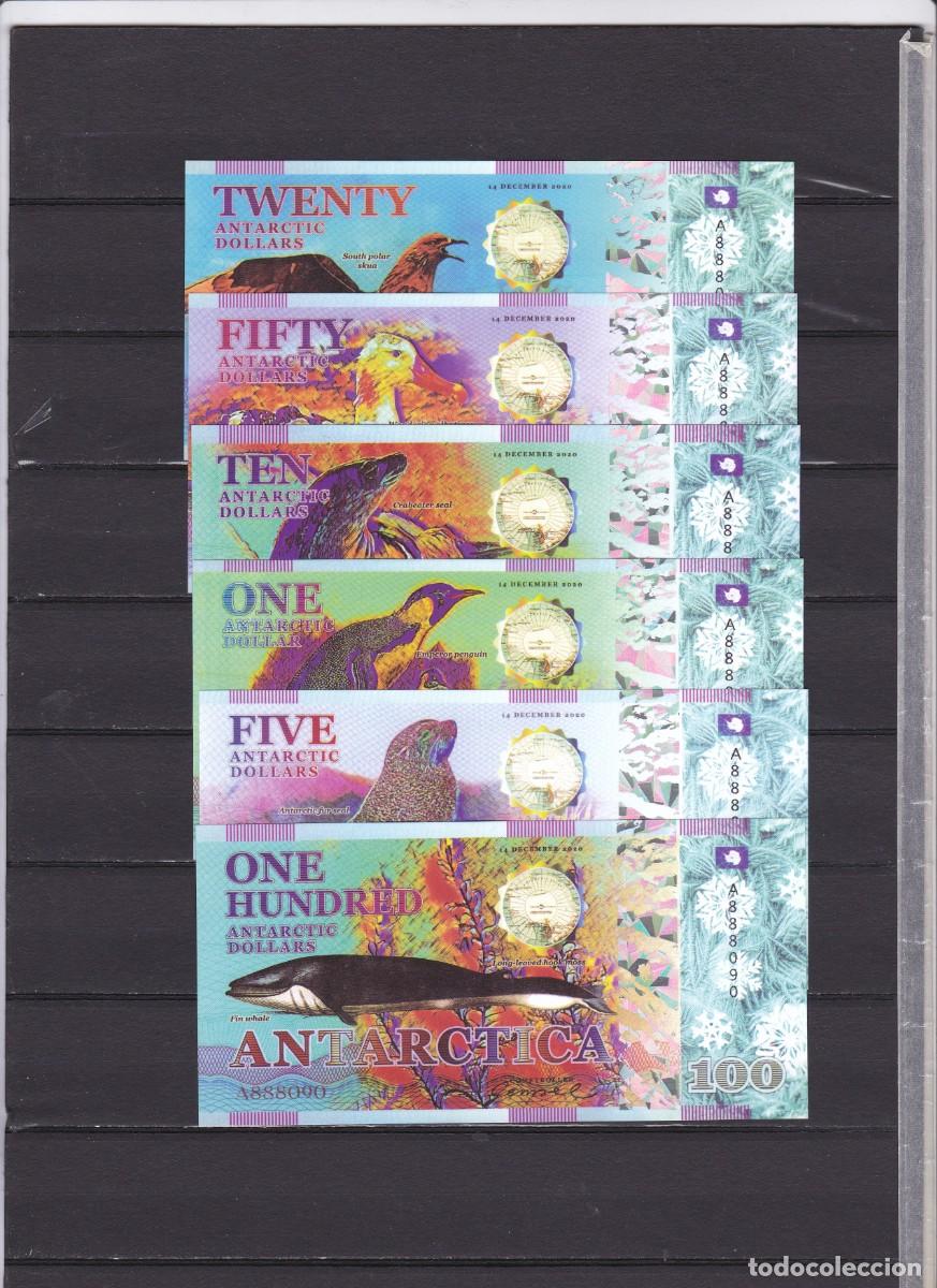 Internationale Banknoten: ANTARTICA / ANTARTIDA - SERIE COMPLETA 2020