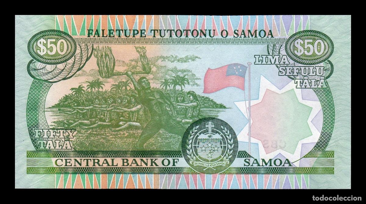 Billetes extranjeros: Samoa 50 Tala 2006 Pick 36 Sc Unc - Foto 2