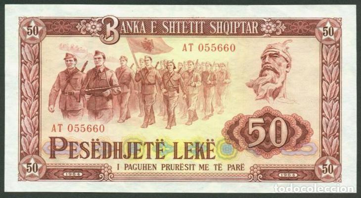 Billetes extranjeros: ALBANIA. 50 leke 1964. Pick 38. SC-.