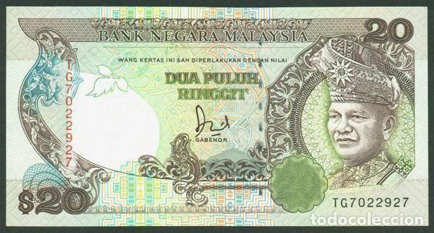 Billetes extranjeros: MALASIA (MALAYSIA). 20 ringgit (1989). Pick 30. - Foto 1