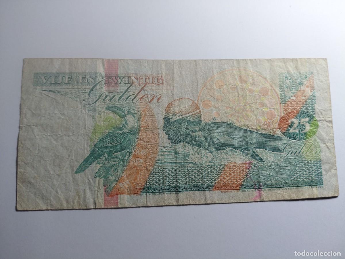 Billetes extranjeros: SURINAME / BILLETE - 25 GULDEN 1995 P138