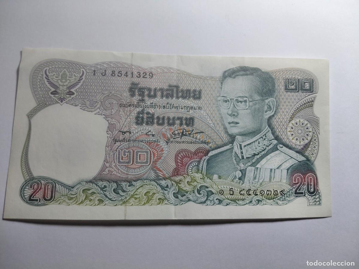Billetes extranjeros: TAILANDIA / BILLETE - 20 BAHT P88