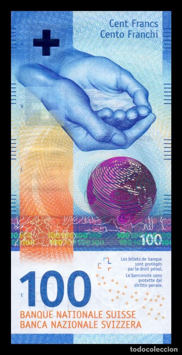 Billetes extranjeros: Suiza 100 Francos 2020 Pick 77Ad Firma 2 H&iacute;brido Sc Unc