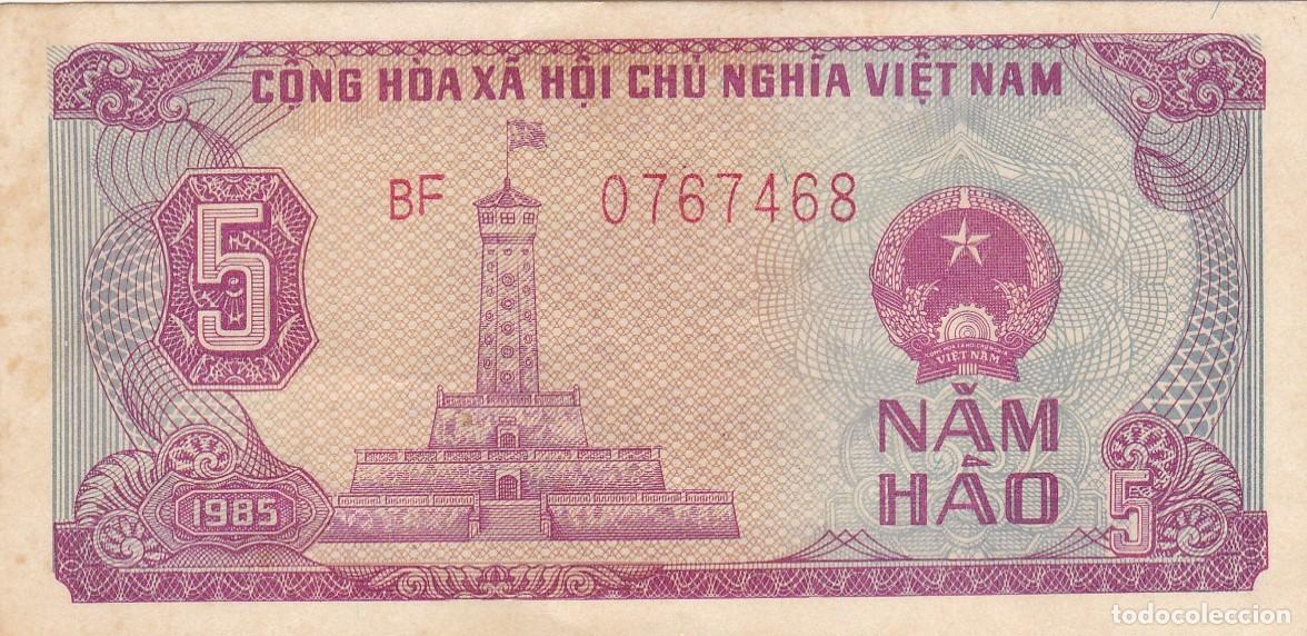 Billets internationaux: VIETNAM - 2 HAO DE 1985