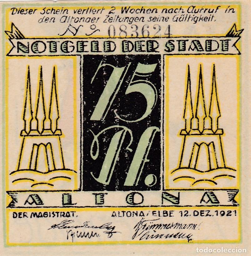 Billetes extranjeros: ALEMANIA - BILLETE LOCAL &rdquo;NOTGELD&rdquo; DE 1920/21 - SIN CIRCULAR