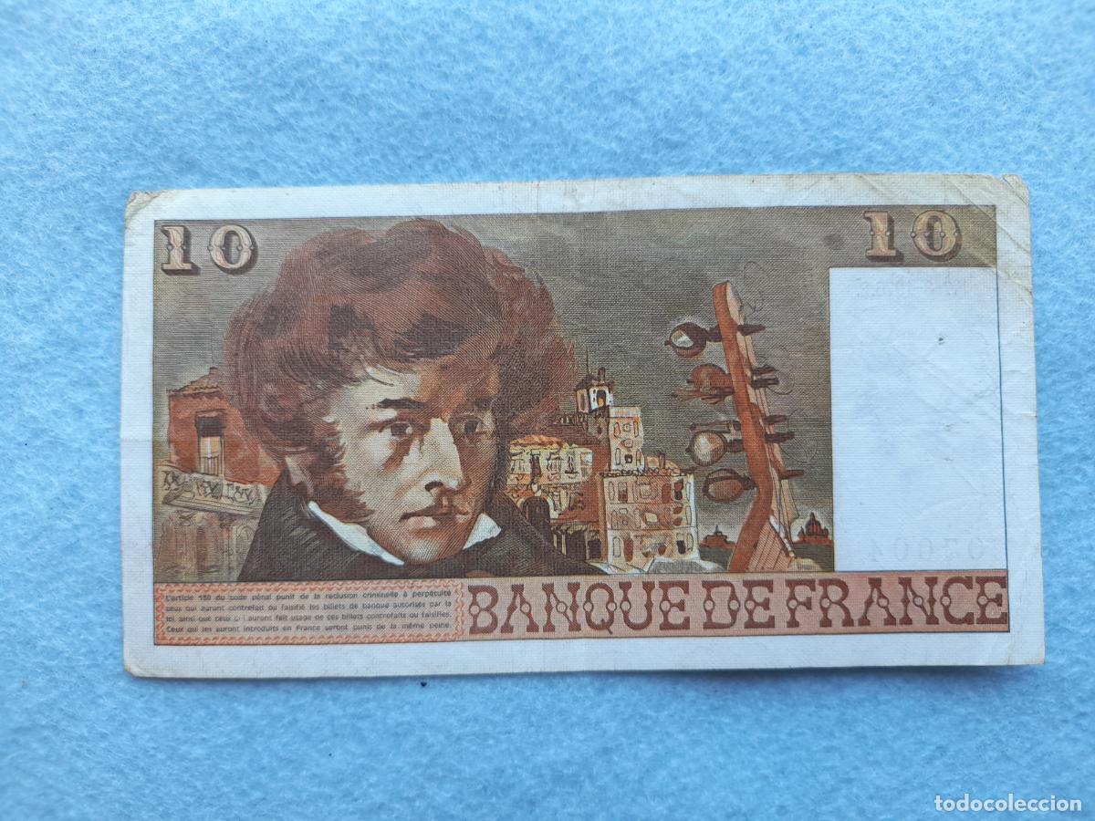 Internationale Banknoten: Francia. 10 Francos. 7 de Agosto de 1975