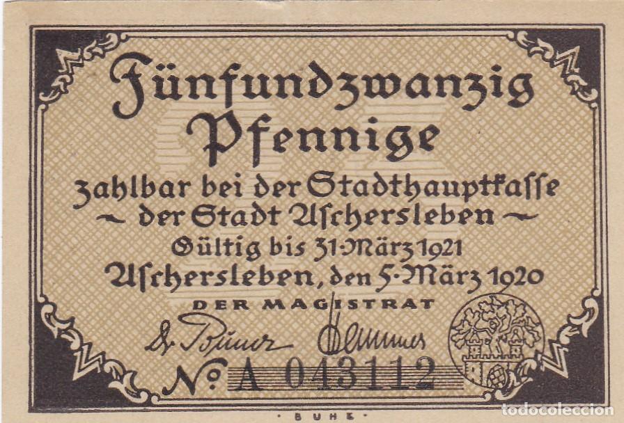 Billetes extranjeros: ALEMANIA - BILLETE LOCAL &rdquo;NOTGELD&rdquo; DE 1920/21 - SIN CIRCULAR