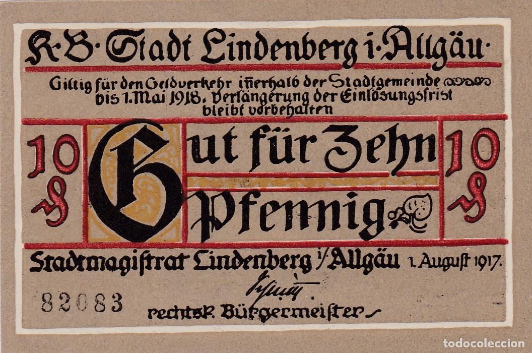 Billetes extranjeros: ALEMANIA - BILLETE LOCAL &rdquo;NOTGELD&rdquo; DE 1920/21 - SIN CIRCULAR