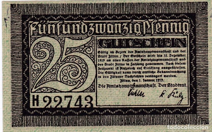 Billetes extranjeros: ALEMANIA - BILLETE LOCAL &rdquo;NOTGELD&rdquo; DE 1920/21 - SIN CIRCULAR