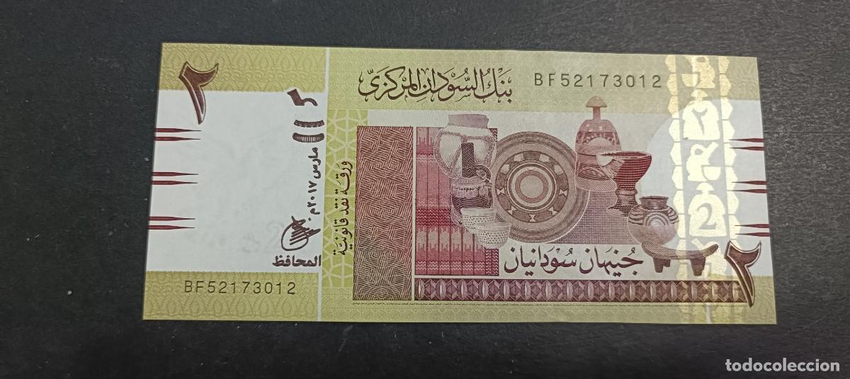 Billetes extranjeros: SUDAN 2 POUNDS 2017 S/C P=71