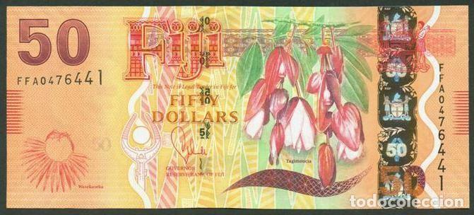 Billetes extranjeros: Fiji (FIYI). 50 Dollars S/F(2012). Pick 118. S/C