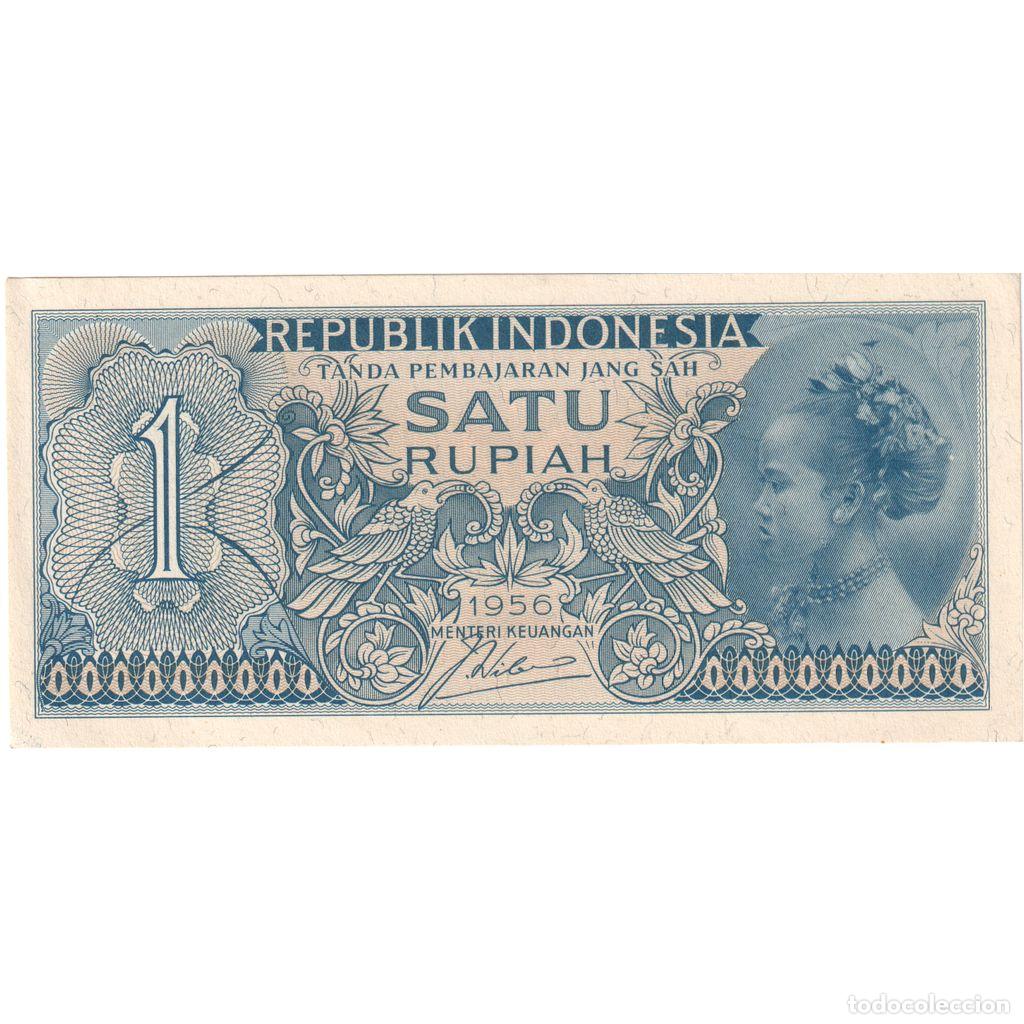 Billetes extranjeros: [#1233809] Billete, 1 Rupiah, 1956, Indonesia, UNC