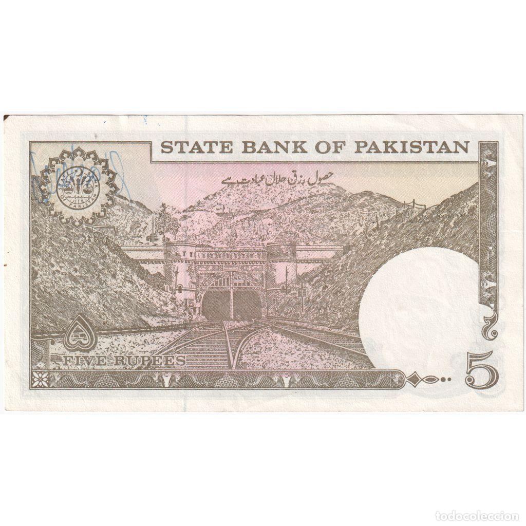 Billetes extranjeros: [#1233815] Pakist&aacute;n, 5 Rupees, EBC - Foto 2