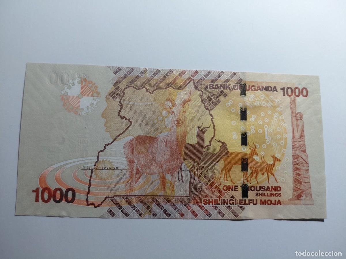 Billetes extranjeros: UGANDA / BILLETE - 1000 SHILLING P49