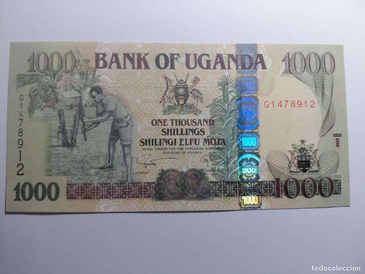 Billetes extranjeros: UGANDA / BILLETE - 1000 SHILLING P43