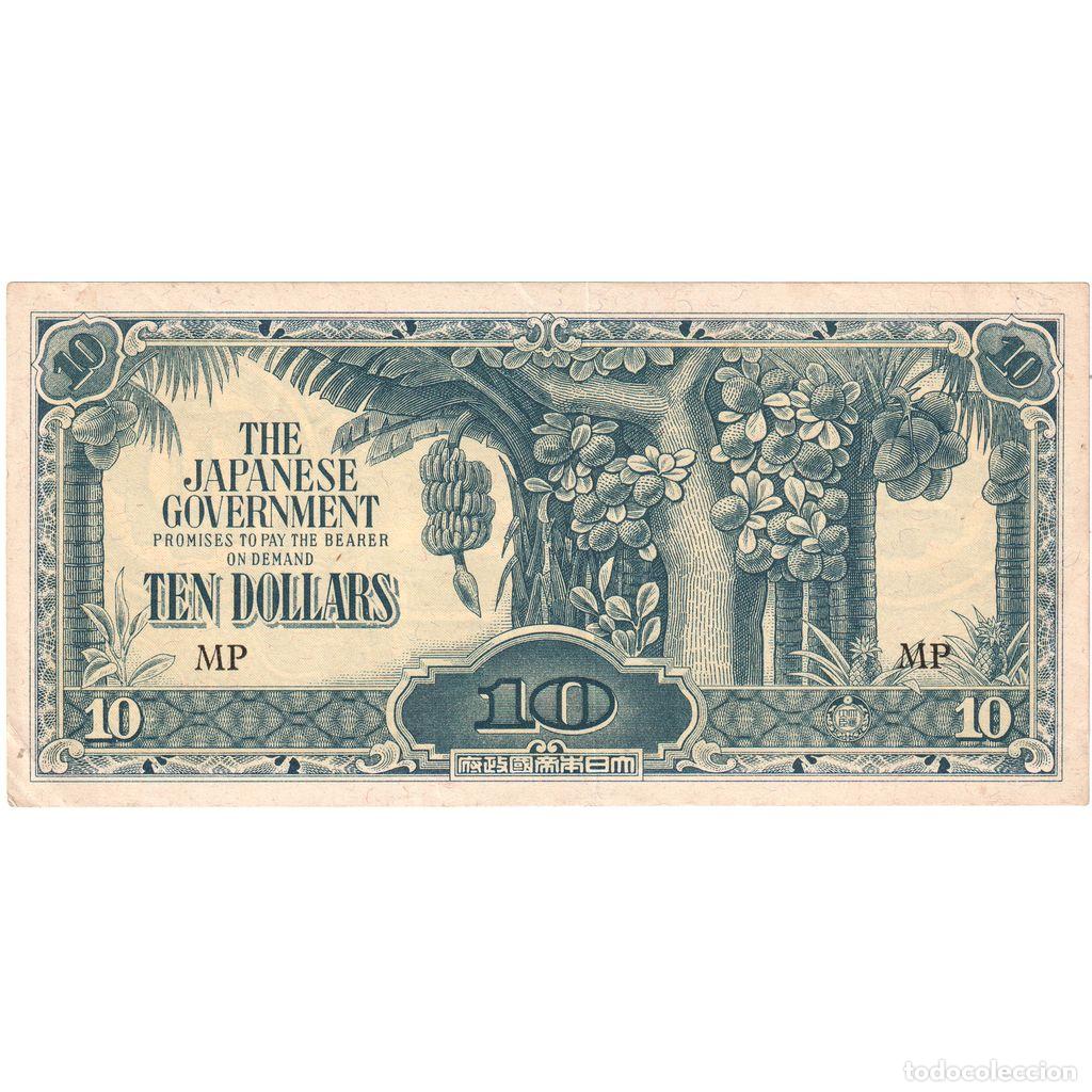Billetes extranjeros: [#1233826] Billete, 10 Dollars, MALAYA, KM:M7c, MBC+