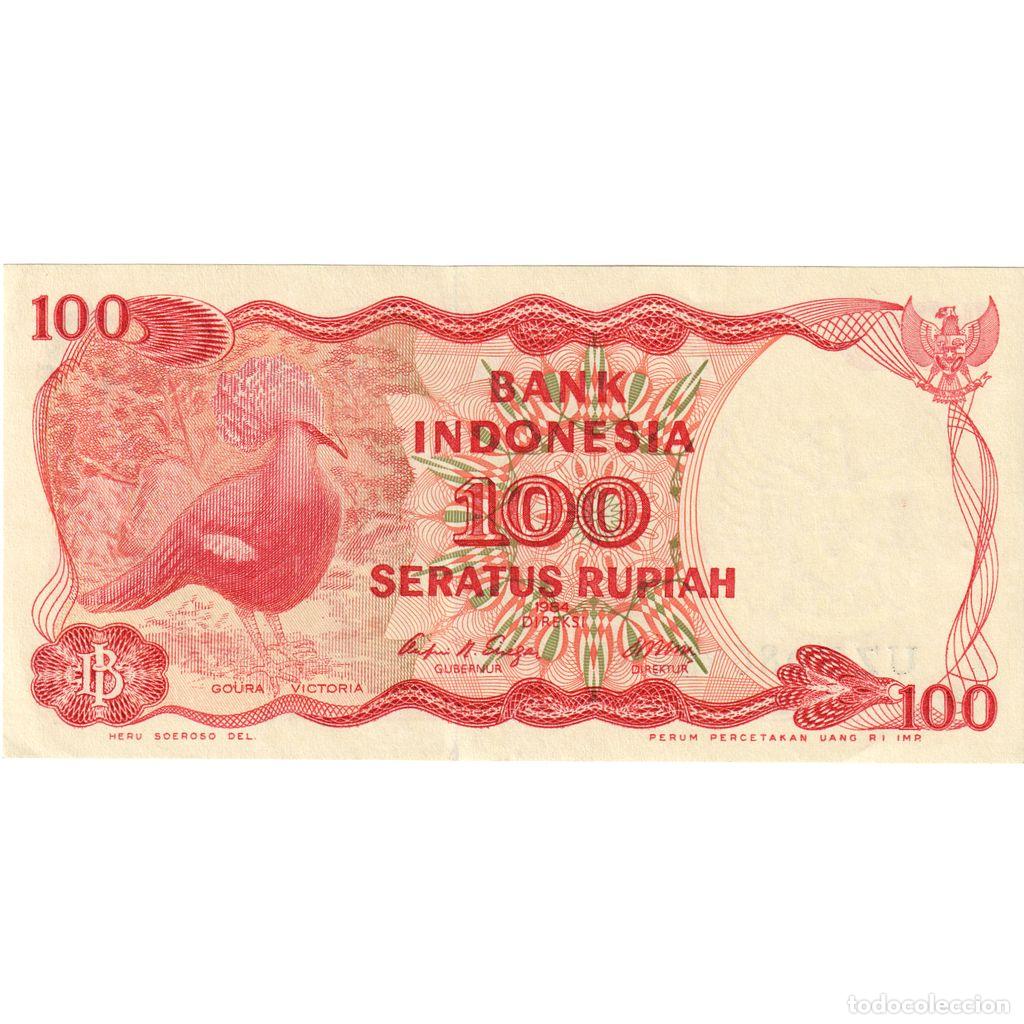 Billetes extranjeros: [#1233849] Billete, 100 Rupiah, 1984, Indonesia, Undated (1984), KM:122a, UNC