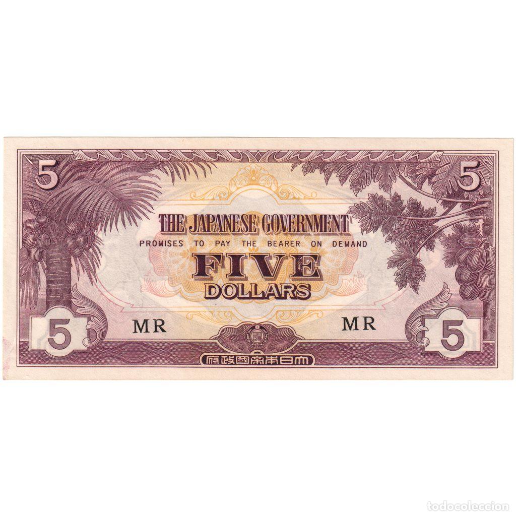 Billetes extranjeros: [#1233886] MALAYA, 5 Dollars, SC