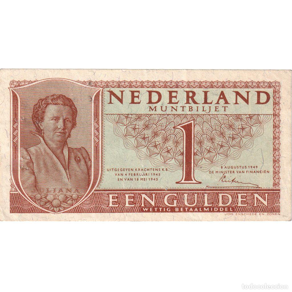 Billetes extranjeros: [#1233865] Pa&iacute;ses Bajos, 1 Gulden, 1949-08-08, EBC