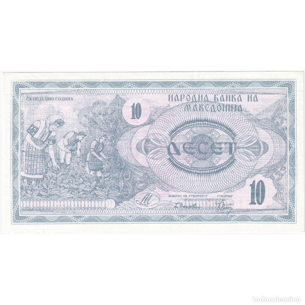 Billetes extranjeros: [#1233895] Macedonia, 10 (Denar), UNC