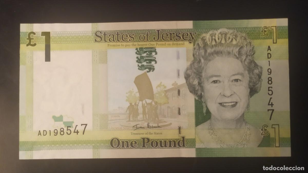 Billetes extranjeros: JERSEY : 1 LIBRA 2010.SC.UNC.pk. 32a