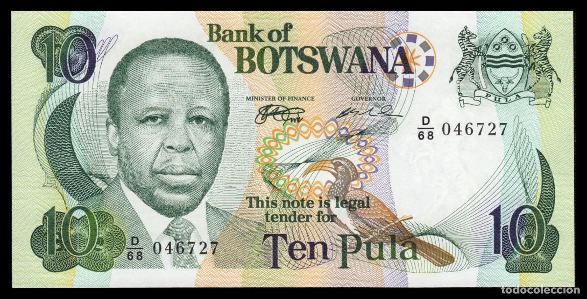 Billetes extranjeros: Botswana 10 Pula 1999 Pick 20a - Foto 2