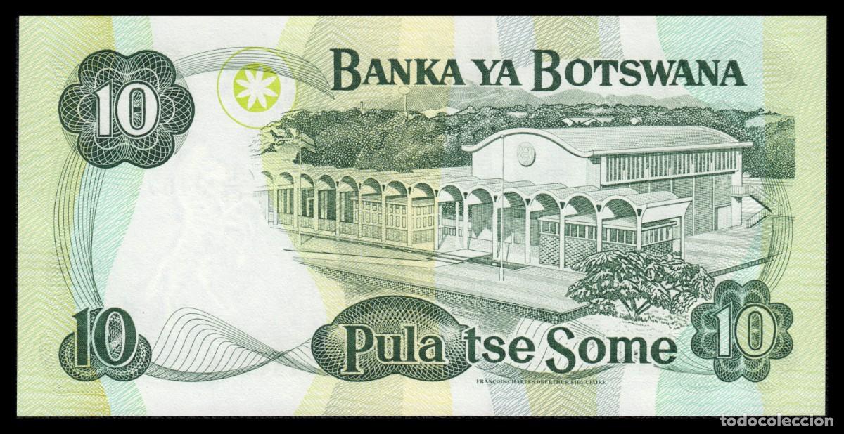 Billetes extranjeros: Botswana 10 Pula 1999 Pick 20a - Foto 3