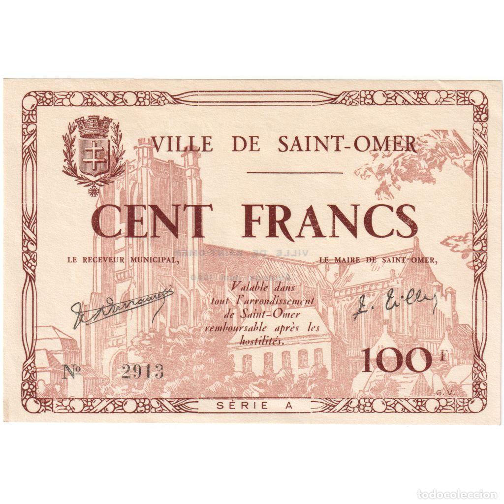 Billetes extranjeros: [#1233927] Francia, 100 Francs, 1940-06, 2913, UNC