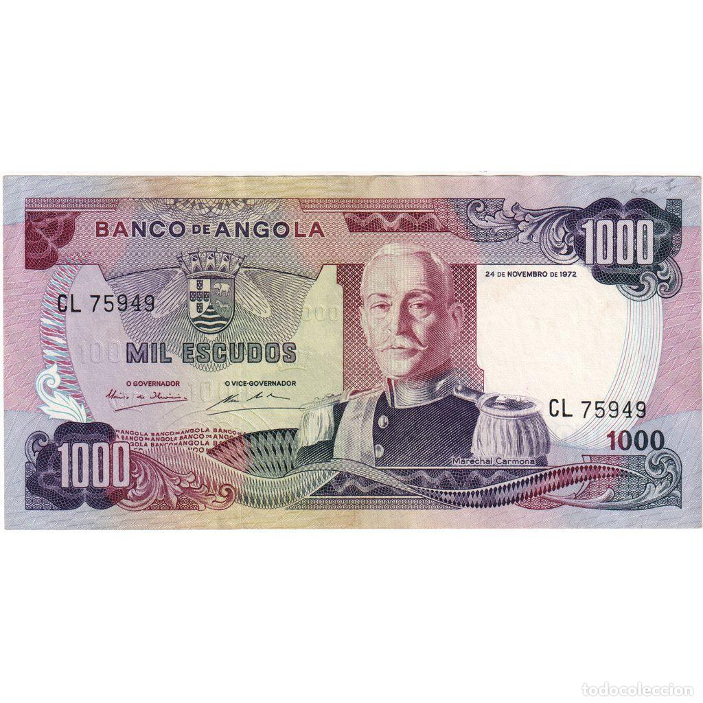Billetes extranjeros: [#1233932] Angola, 1000 Escudos, 1972-11-24, MBC+
