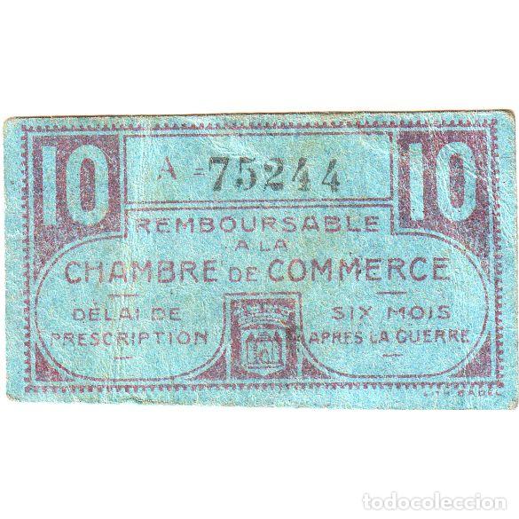 Billetes extranjeros: [#377775] Francia, 10 Centimes, 1914-1925, A, MBC - Foto 2