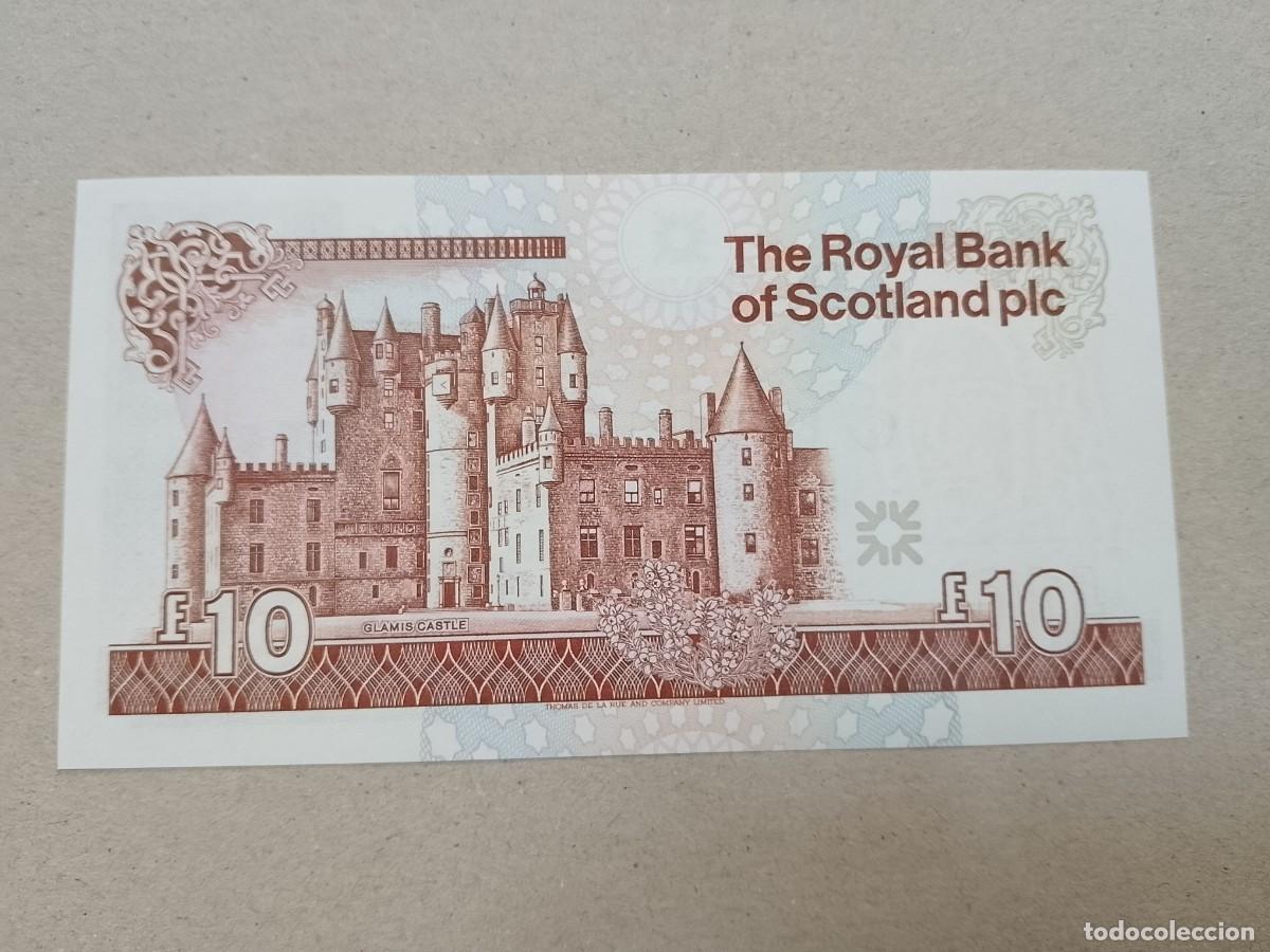 Billetes extranjeros: Billete Escocia, 10 libras, a&ntilde;o 1994, UNC