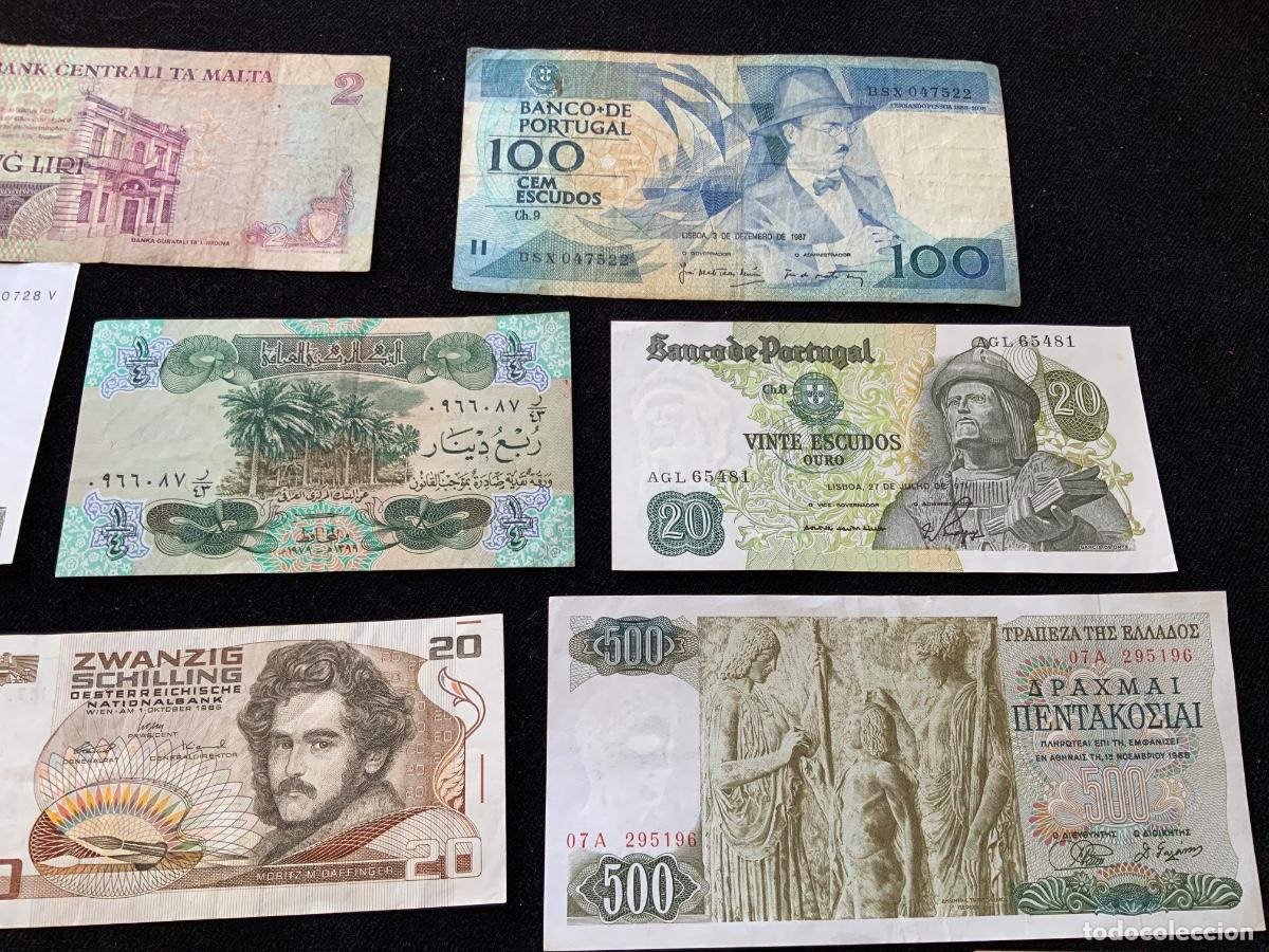 Billetes extranjeros: Lote de 16 billetes del mundo . - Foto 3