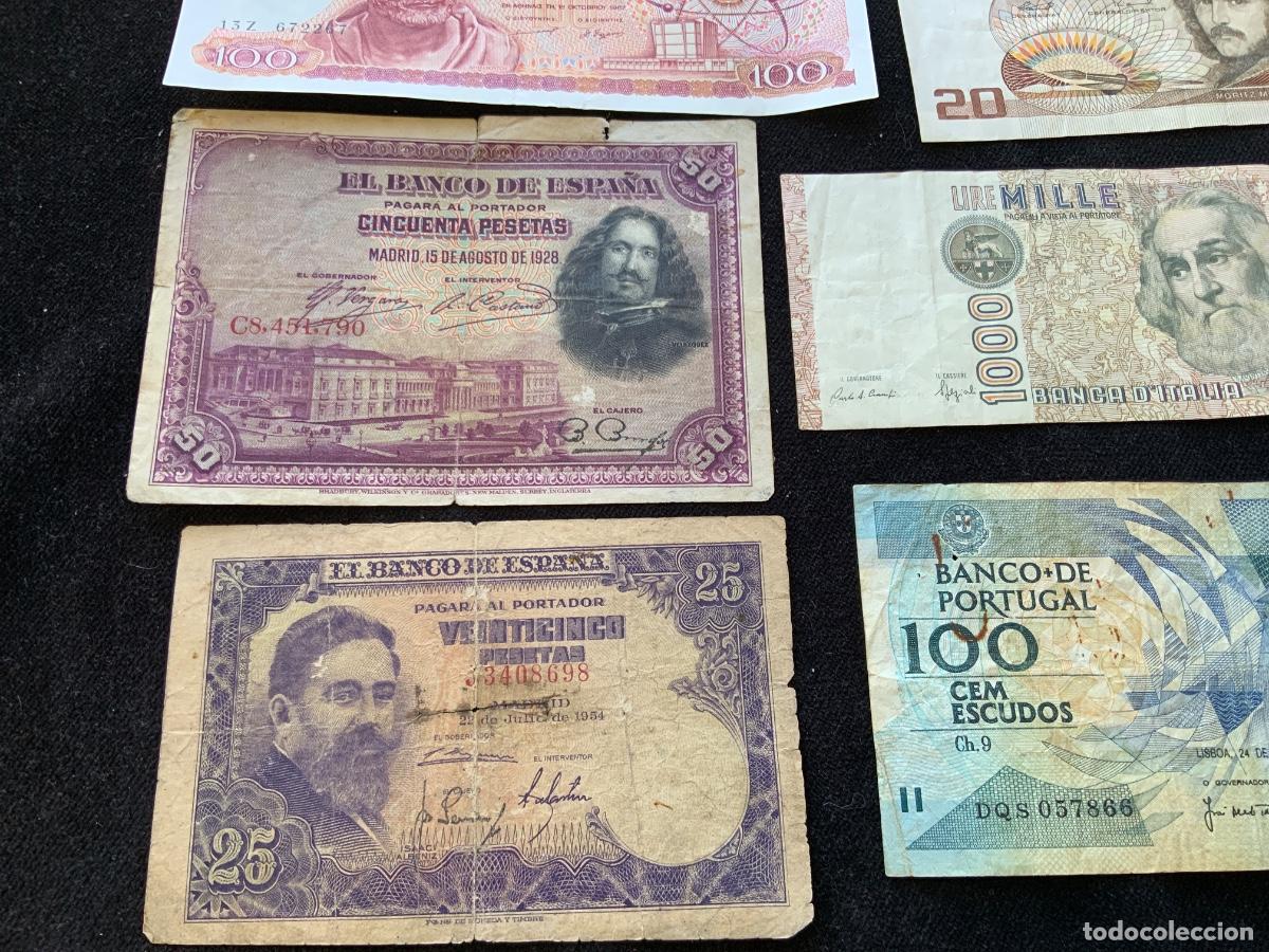 Billetes extranjeros: Lote de 16 billetes del mundo . - Foto 4