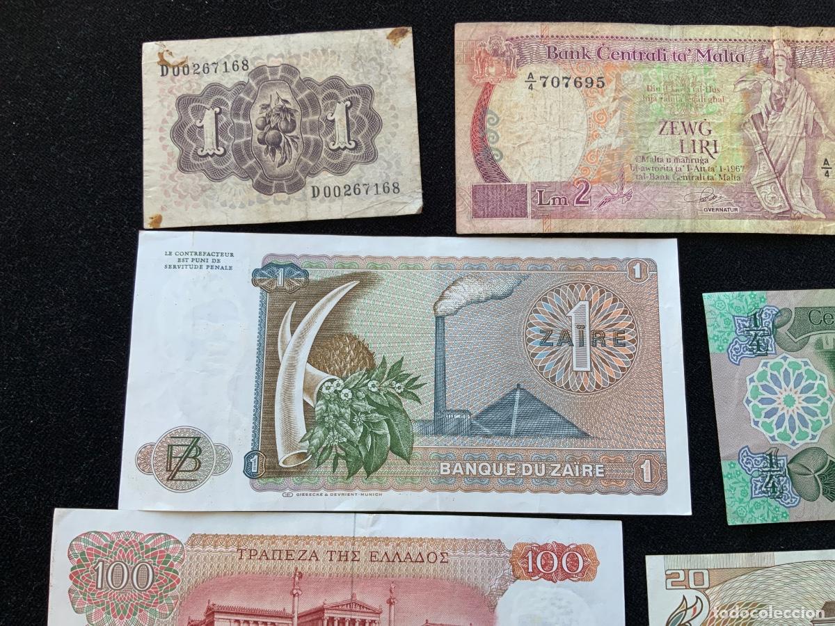 Billetes extranjeros: Lote de 16 billetes del mundo . - Foto 7